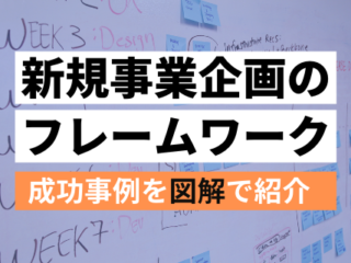 新規事業企画のフレームワーク_成功事例を図解で紹介