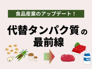 代替タンパク質の最前線
